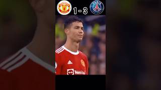 Manchester United vs PSG  Ronaldo vs Messi Mbappe Neymar [upl. by Olsewski877]