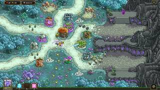 Kingdom Rush Origins The Unseelie Court  FULL PLAYTHROUGH  VETERAN  4k  60fps [upl. by Bernadina]