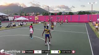 2024 Mens Netball Championships  St Kitts amp Nevis THORNS VS ST VINampG [upl. by Reginauld89]