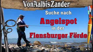 Suche nach Angelspot in der Flensburger Förde Mefo Plattfisch [upl. by Myrlene351]