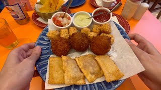 Trying typical BRAZILIAN FOOD from the Northeast in MACAXEIRA [upl. by Grassi624]