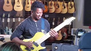 Ectogenesis Animals As Leaders Song Tosin Abasi Guitar Clinic  Pitbull Audio National City CA [upl. by Stavros863]