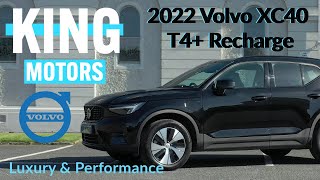 2022 Volvo XC40 T4 Recharge  Luxury Performance and Efficiency [upl. by Ettelrac]