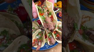 Marinated Skirt Steak Taco Recipe [upl. by Aylad801]