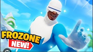 New Frozone Fortnite gameplay [upl. by Caassi]