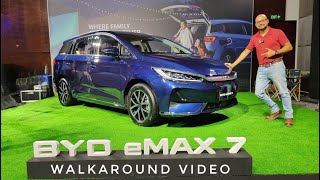 BYD eMAX 7 Launched Rs 2690 Lakh 7Seater Electric MPV [upl. by Eppesiug]