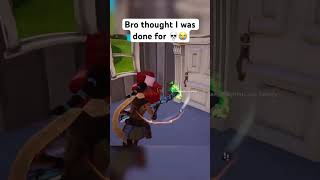 Bro thought I was done for 💀😭 fortnite fortclips gaming fortniteshorts shorts [upl. by Wagoner573]