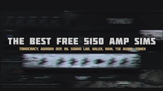 The Best FREE 5150 Amp Sims [upl. by Demha]