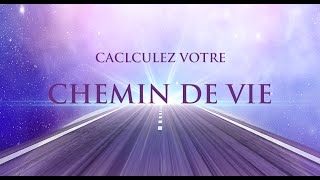 🛤️ CHEMIN DE VIE EN NUMÉROLOGIE  Comment le calculer [upl. by Aivax]