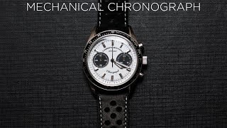 Affordable Mechanical Chronograph with Panda Dial  Lamberti Orologiai  Watch Review [upl. by Pietro]