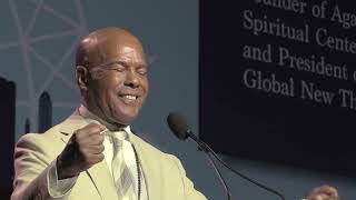 Rev Dr Michael Bernard Beckwith at The Parliament of Worlds Religions AgapeSpiritualCenter [upl. by Peterman]