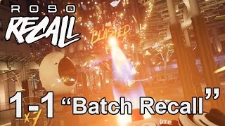 Robo Recall Mission 23 Second Boss Over 1 Million Score  Bulletproof Challenge [upl. by Maxma]