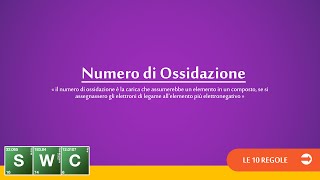 Le 10 Regole per assegnare il Numero di Ossidazione [upl. by Einneb]