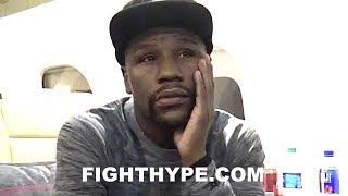 FLOYD MAYWEATHER REVEALS MCGREGOR WILL BE LAST FIGHT ADMITS TRAINING TAKING A TOLL quotITS TOO MUCHquot [upl. by Lopes]