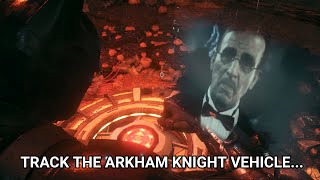 Track The Arkham Knight Vehicle Using The Batmobile Forensics Scanner To Locate Oracle Part 1 [upl. by Eivlys]