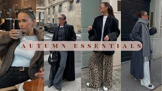 AUTUMN ESSENTIALS  Fall MustHaves Autumn Basics Wardrobe Staples Pinterest Outfit Inspiration [upl. by Dichy]