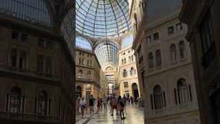 beautiful Napoli Galleria Umberto I Neapel City Tour napoli city youtubeshorts italy italien [upl. by Einahpit]