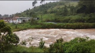 Walking in Heavy Rain in Cherrapunji Meghalaya  Rain Walk in Cherrapunji [upl. by Yaron544]