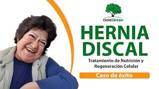 Hernia Discal Tratamiento Natural Extrusión Discal  CASO DE ÉXITO [upl. by Leunamme]