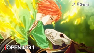 「Creditless」The Ancient Magus Bride OPENING 1  『Here』4K 60FPS [upl. by Darton]