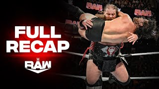 Full Raw highlights Dec 16 2024 [upl. by Fredkin]