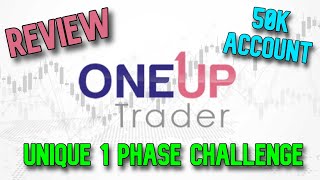 One Up Trader Review  Unique 1Step Evaluation Prop Firm Challenge [upl. by Peony27]