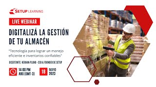 Webinar Digitalizá la gestión de tu almacen  Setup  Disertante Hernan Plano [upl. by Lupien]