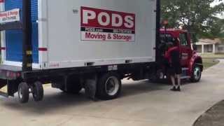 How PODS delivers and picks up their quotno tipquot containers PODZILLA [upl. by Meldoh]