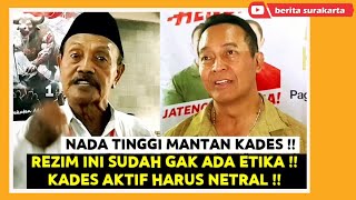 Keras Sebut REZIM Gak Ada Etika Mantan KADES Se Jateng Deklarasi Dukung ANDIKA PERKASA  HENDI PDIP [upl. by Sirtimed660]