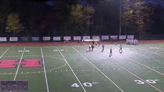 Haddonfield vs Delran High School Boys Varsity Soccer [upl. by Aiyot36]