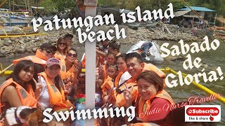 Sabado de Gloria Island Hopping  Patungan Island Beach Resorts Cavite beach swimming enjoyment [upl. by Anemolihp]