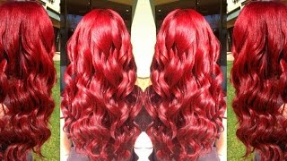 Cabelo Vermelho Vibrante  Veja Como Conseguir [upl. by Aryajay]