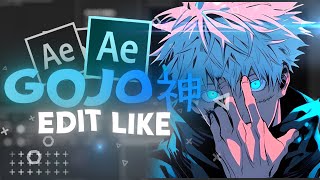 Edit like GOJO神 Tutorial Free Pf [upl. by Faunie]