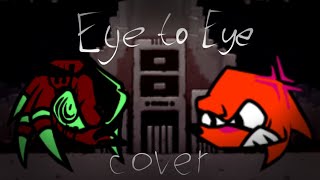 FNF Eye to eye but Duke and Knuckles sing it  FNF vs Yourself cover [upl. by Enilegnave]