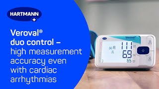 Veroval® duo control – high measurement accuracy even with cardiac arrhythmias [upl. by Ekoorb518]