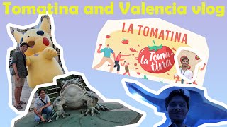 VLOG 2  I went to La Tomatina in Spain  Valencia and Tomatina Vlog [upl. by Anneirda773]