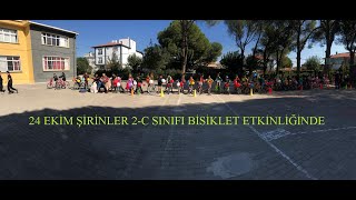 ULUBATLI HASAN İLKOKULU ŞİRİNLER 2C SINIFI BİSKİLET ETKİNLİĞİNDE [upl. by Yerroc]