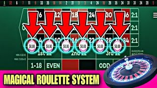 Magical Roulette System Review  New Roulette Strategy [upl. by Janek]