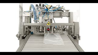 Fully Automatic Bag in Box Filler MAXIFLOW  Trailer Video  ProFruit Machinery [upl. by Adnarym507]