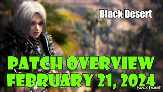 Black Desert EXP Buffs Tons of Free Cron Stones and Cash Shop Items  Patch Notes Summary [upl. by Garth361]