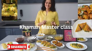 Khaman Masterclass DhrutisKitchen41 [upl. by Oretna]