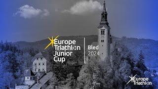 2024 Europe Triathlon Junior Cup Bled [upl. by Nanfa367]