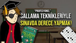 SALLAMA TAKTİĞİ KİTABIYLA SINAVDA DERECE YAPMAYI DENEDİM [upl. by Aiva]