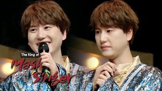 Kyu Hyun Sends a Message to SHINee Jong Hyun The King of Mask Singer Ep 222 [upl. by Nuriel]