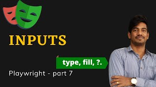 Handling different types of inputs  Playwright with Typescript amp Jest  Part 7 [upl. by Gonyea]