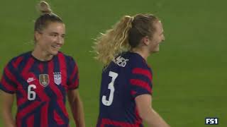 USWNT vs Mexico Samantha Mewis Goal  July 1 2021 [upl. by Mccafferty]