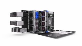 Look inside the HPE ProLiant ML350 Gen10 Server [upl. by Hilton]