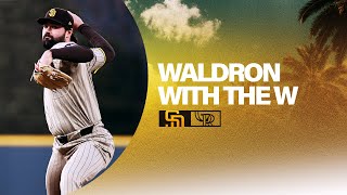 Waldron With the W  Padres vs Rockies Highlights 42424 [upl. by Eanod8]