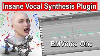 VOCAL SYNTHESIS WITH EMVOICE ONE Plugin [upl. by Hsina]