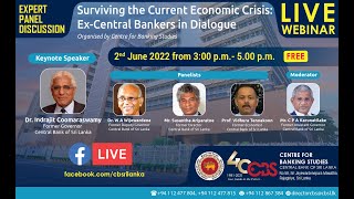 Expert Panel Discussion  quotSurviving the Current Economic Crisis ExCentral Bankers in Dialoguequot [upl. by Nnailuj128]